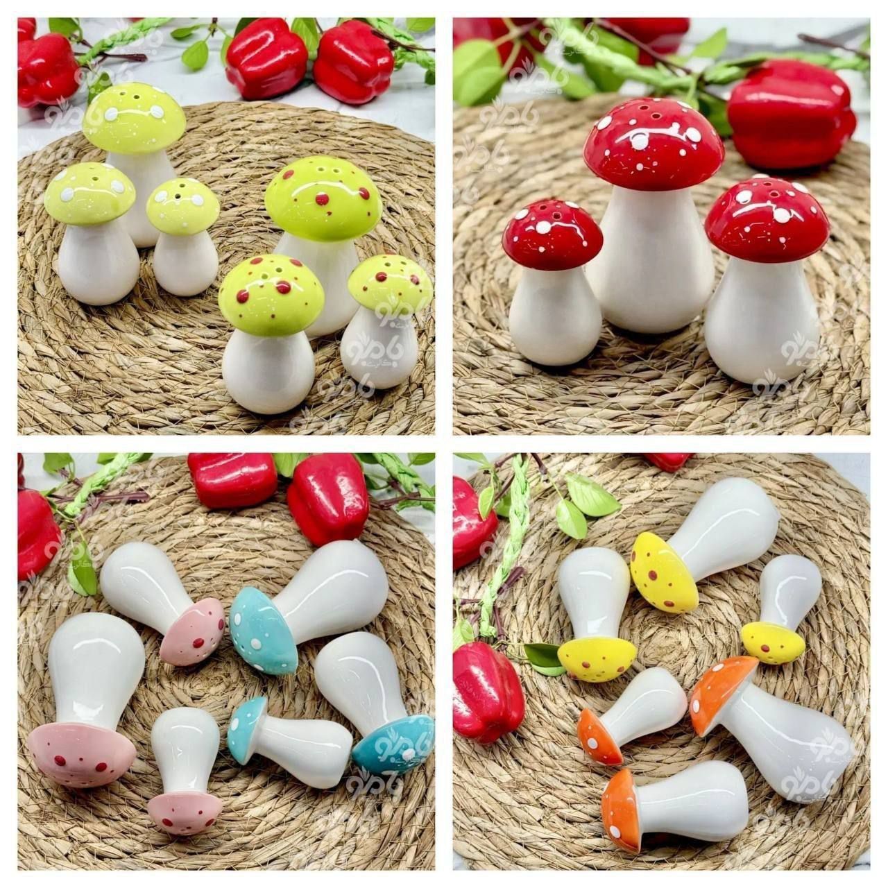 نمک پاش سه سایز قارچ جنس اصلی